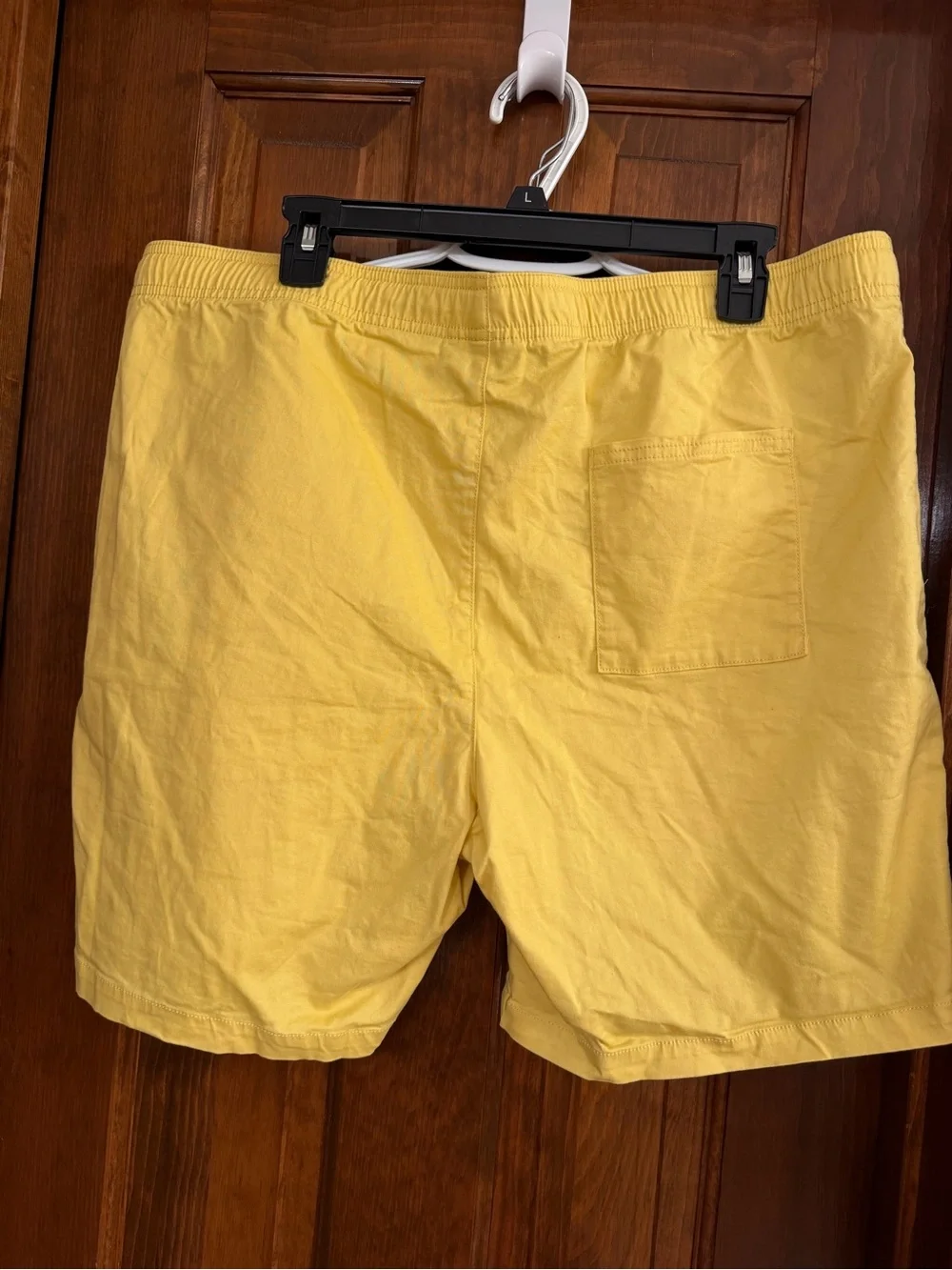 Goodfellow & Co Yellow Swim Trunks with White Drawstring